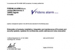 Fidens alarm ISO14001 eng